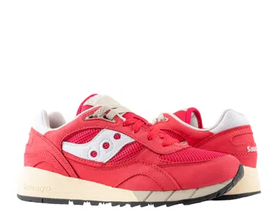 Saucony Originals Shadow 6000 Premium Red/white Men's Shoes S70785-3