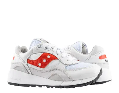 SAUCONY SAUCONY ORIGINALS SHADOW 6000 PREMIUM WHITE/RED MEN'S SHOES S70668-2