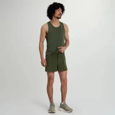 Saucony Outpace 3" Short In Green