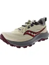 Saucony Peregrine 13 Womens Lace Up Running Running & Training Shoes In Beige