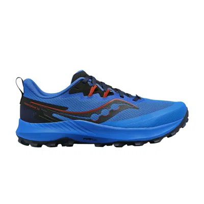 Pre-owned Saucony Peregrine 14 'cobalt Black' | Blue | Men's Size 7
