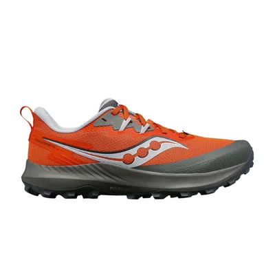 Pre-owned Saucony Peregrine 14 'pepper Bough' In Red