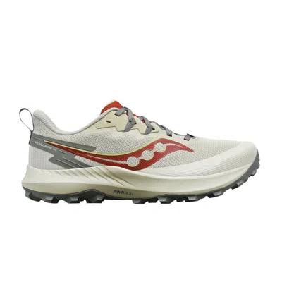 Pre-owned Saucony Peregrine 14 'stone Cinder' In Cream
