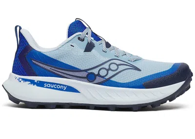 Pre-owned Saucony Peregrine 15 (women's) Sneakers In Dream/sky Bluediver