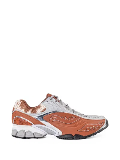 Saucony Progid V2 Space Cowboy Embroidered Panelled Sneakers In Multi