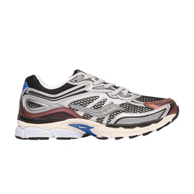 Pre-owned Saucony Progrid Omni 9 Big Kid 'black Silver Burgundy' | Kid's Size 4.5