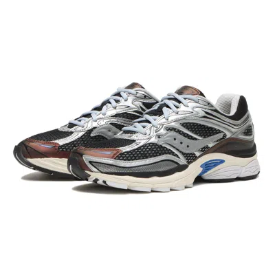 Pre-owned Saucony Progrid Omni 9 G.r.i.d. S70809-1 Silver Brown In Silver, Brown