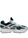 Saucony Progrid Omni 9 Lace-up Sneakers In Green
