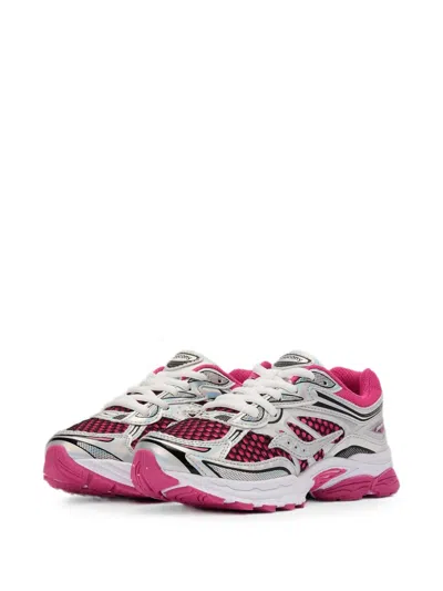 Saucony Kids' Progrid Omni 9 Lace-up Sneakers In Pink