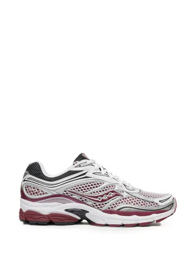 Saucony Progrid Omni 9 Mesh-panelled Logo-patch Sneakers In Multi