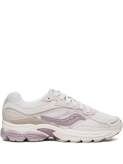 Saucony Progrid Omni 9 Premium "light Grey Lilac" Sneakers In Neutral