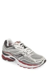 Saucony Pro Grid Omni 9 Og Sneakers In Silver/ Red