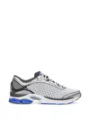 Saucony Progrid Paramount Mesh-panel Sneakers In Blue