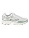 Saucony Originals Progrid Omni 9 Sneakers In Ivory/green