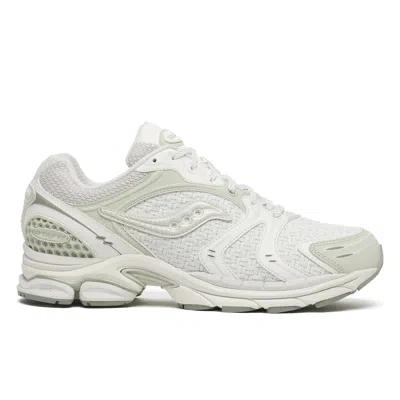 Saucony White Progrid Triumph 4 Fabricated Future Sneakers In Multi