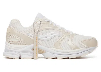 Pre-owned Saucony Progrid Triumph 4 Galentine's Day (women's) Sneakers In Creme In Sand