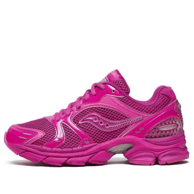 Saucony Progrid Triumph 4 'glossy Pink' In Purple