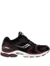Saucony Progrid Triumph 4 Mesh-panel Sneakers In Black