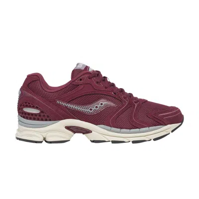Pre-owned Saucony Progrid Triumph 4 Premium 'maroon Grey' | Purple | Men's Size 6