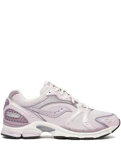 Saucony Progrid Triumph 4 "violet White" Sneakers In Purple