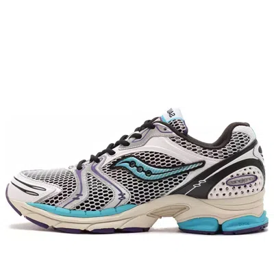 Saucony Progrid Triumph 4 Sneakers In White/blue