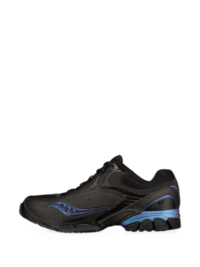 Saucony Progrid V2 Mesh Sneakers In Black