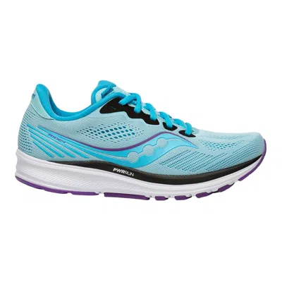 Saucony Ride 14 Powder / Concord S10650-20 Women's In Blue