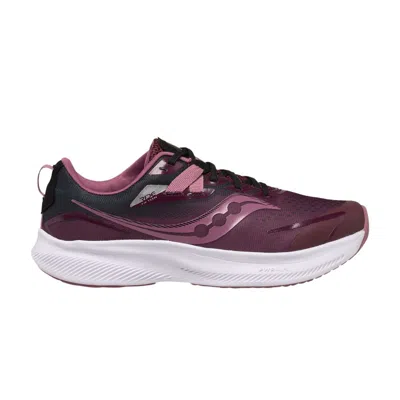 Pre-owned Saucony Ride 15 Big Kid 'sundown' | Purple | Kid's Size 5.5