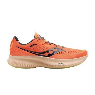 Pre-owned Saucony Ride 15 'campfire Story' In Orange
