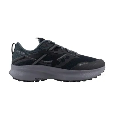 Pre-owned Saucony Ride 15 Tr Gore-tex 'black Charcoal' | Men's Size 8