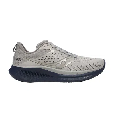 Pre-owned Saucony Ride 17 'dove Navy' In Grey