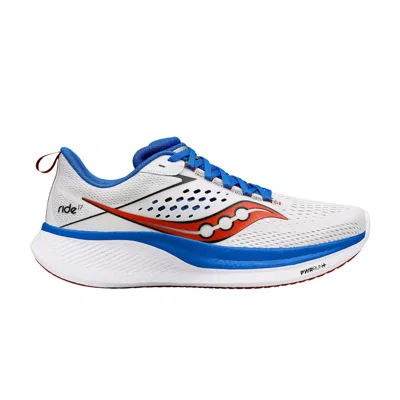 Pre-owned Saucony Ride 17 'white Cobalt'