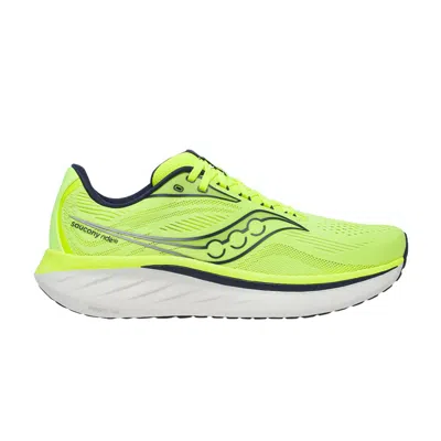 Pre-owned Saucony Ride 18 'citron Navy' | Green | Men's Size 9