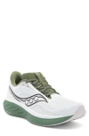 Saucony Ride 18 Running Shoe In White