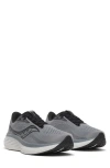 Saucony Ride 18 Running Shoe In Cinder/black
