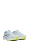 Saucony Ride 18 Running Shoe In Ice Melt/dream