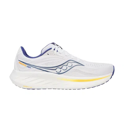 Pre-owned Saucony Ride 18 'white Azurite' | Men's Size 11