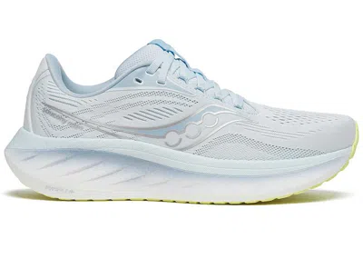 Pre-owned Saucony Ride 18 (women's) Sneakers In Ice Melt/dream