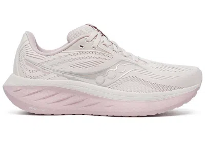 Pre-owned Saucony Ride 18 (women's) Sneakers In Moon/woodrose