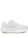 Saucony Ride 18perforated-detail Sneakers In White
