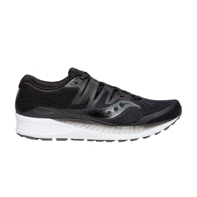 Pre-owned Saucony Ride Iso 'black White' | Men's Size 11.5