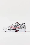 Saucony Ride Millennium Sneakers In White/silver/red