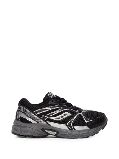 Saucony Kids' Ride Millenium Sneakers In Black