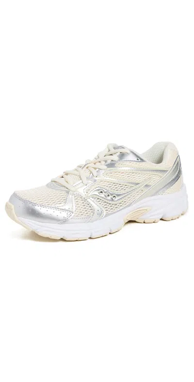 Saucony Ride Millennium Sneakers Cream/silver