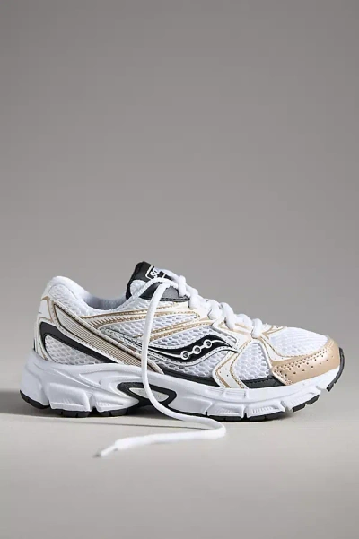 Saucony Ride Millennium Sneakers In Gold