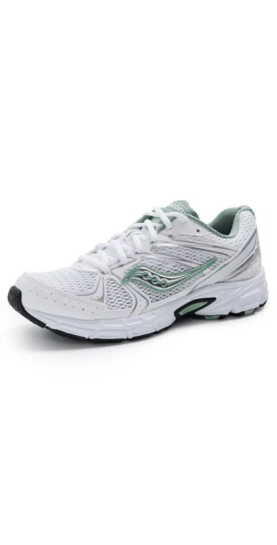 Saucony Ride Millennium Sneakers White/sage In Multi