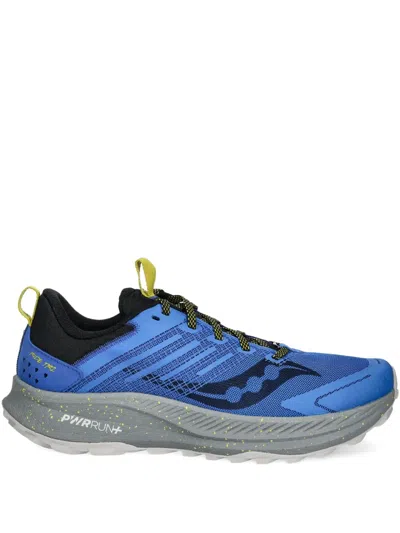 Saucony Ride Tr2 Mesh Running Sneakers In Blue