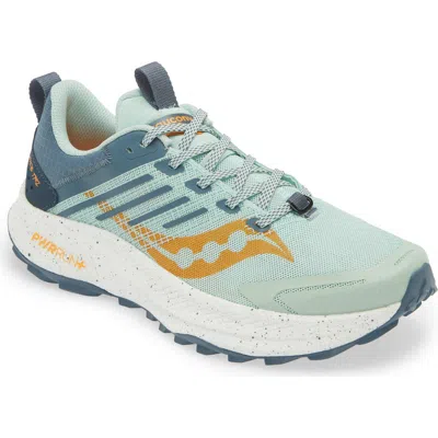 Saucony Ride Tr2 Trail Running Shoe In Green