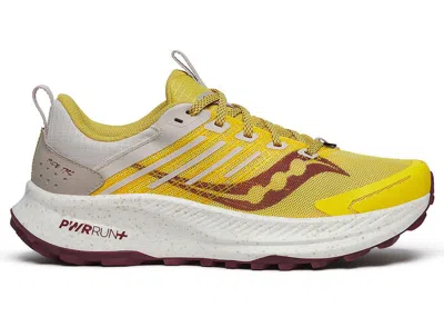 Pre-owned Saucony Ride Tr2 (women's) Sneakers In Oak/currant
