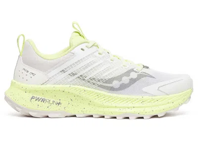 Pre-owned Saucony Ride Tr2 (women's) Sneakers In White/sunny